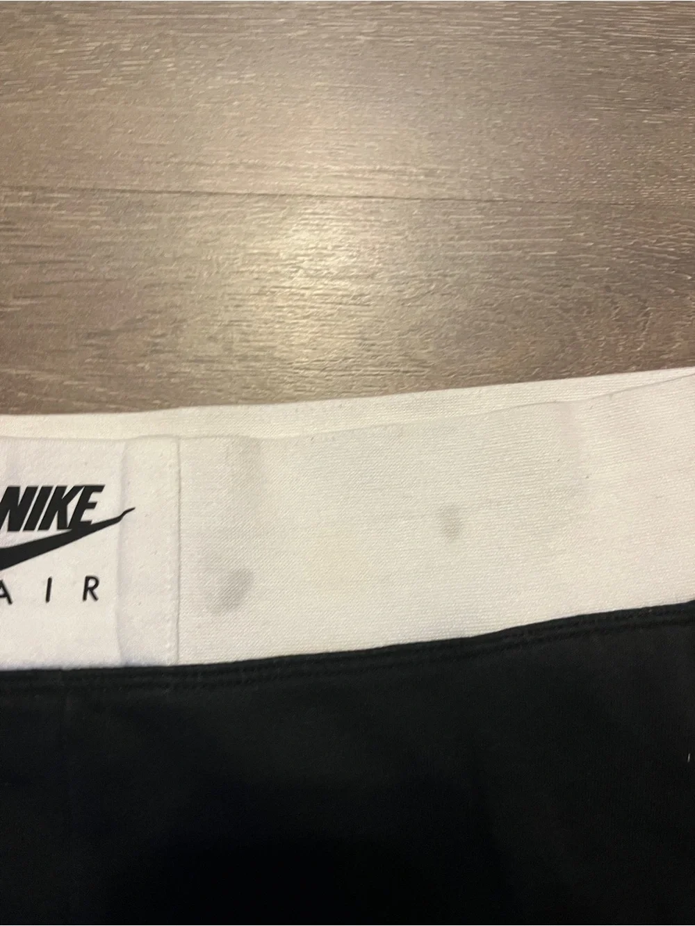 Nike Black and White  Sweatpants with white Sides size large